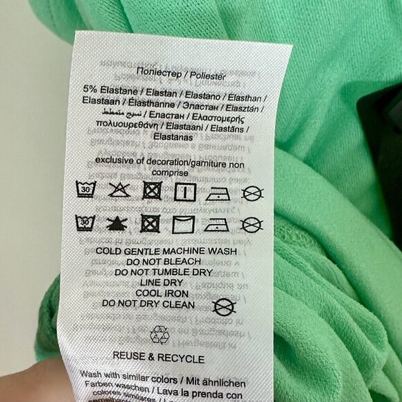 NWT Vero Moda Jade Green Ilane Camisole Dress - Size: Medium - Picture 5 of 8